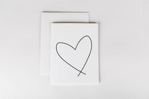 Lewiston Heart (Letterpress)